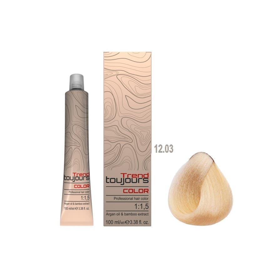 Professional Color Care, farba do włosów, 12.03