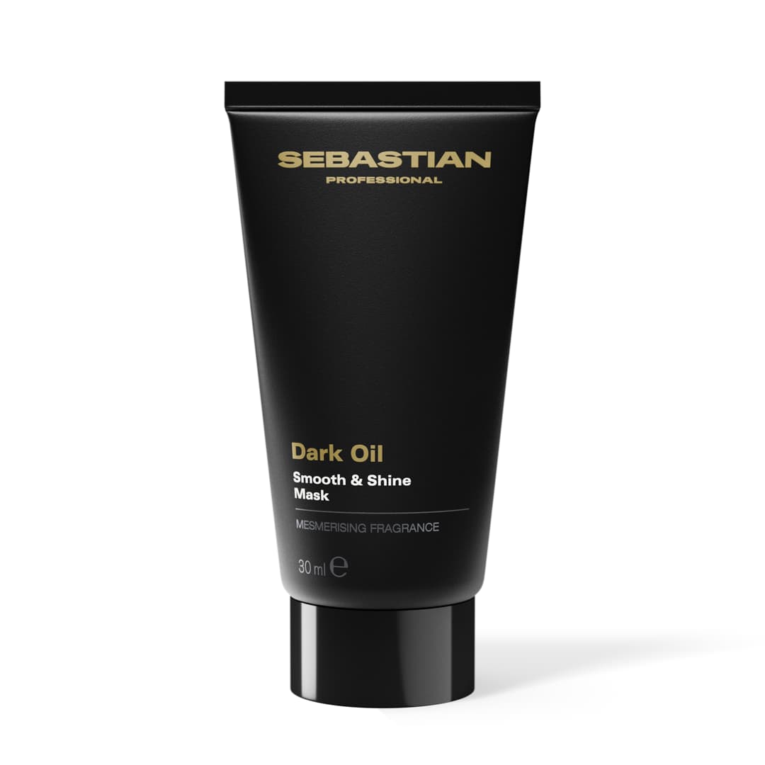 Dark Oil Mini Mask, maska wygładzająca i nabłyszczająca do włosów