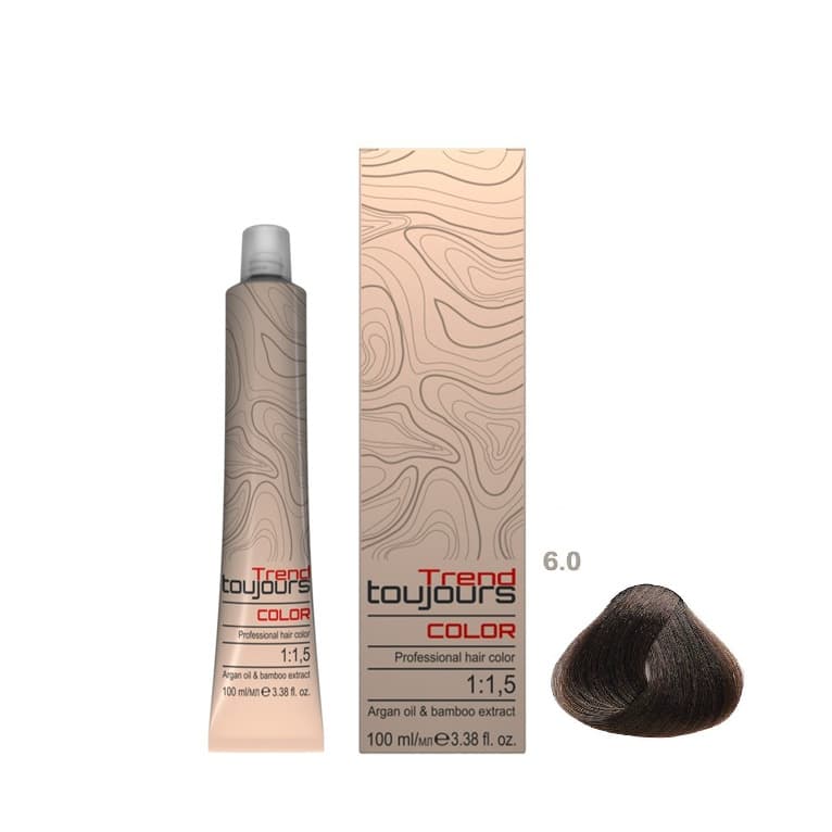 Professional Color Care, farba do włosów, 6.0