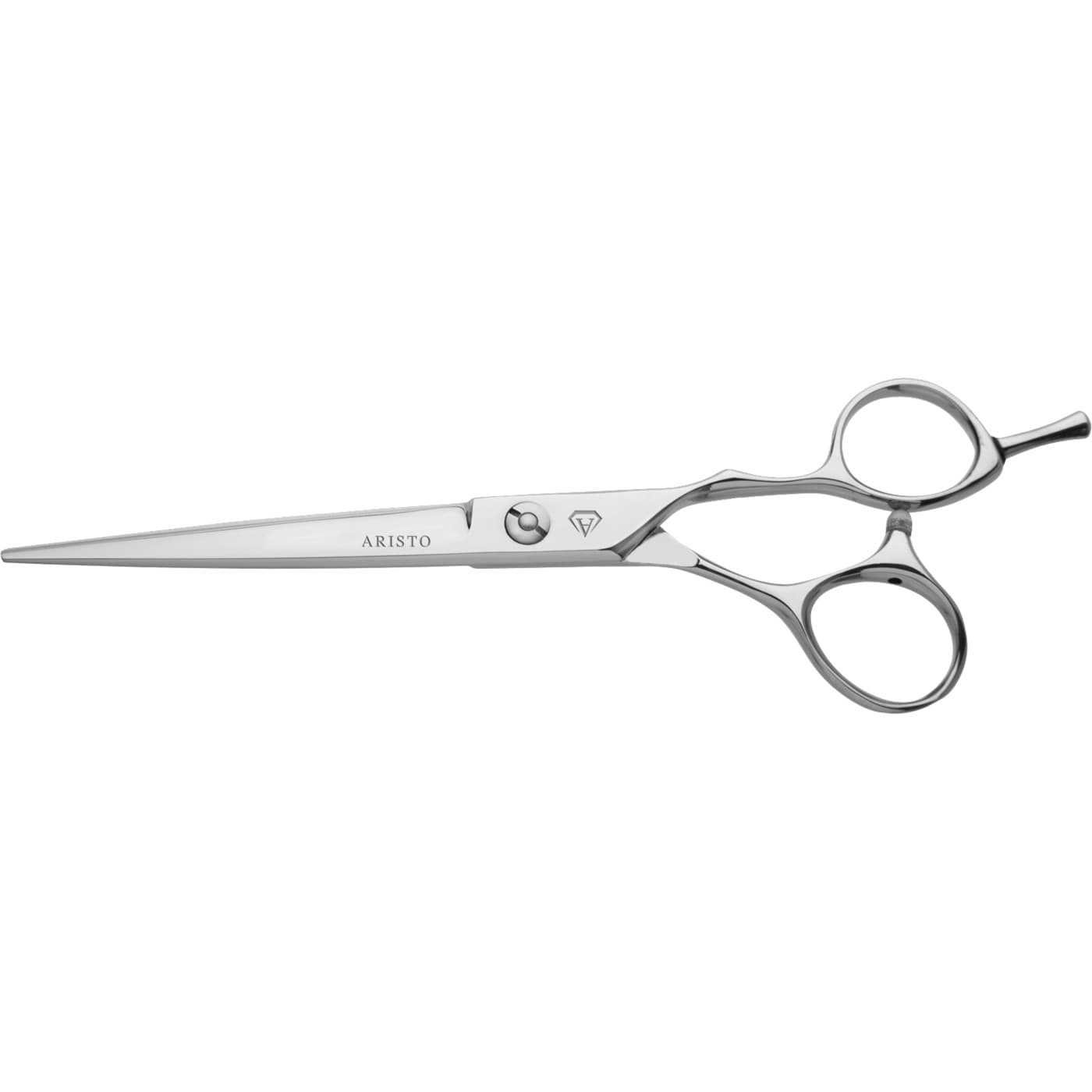 Cut Like a Diamond Tomo, nożyczki fryzjerskie offsetowe 6.5", stal nierdzewna, ergonomiczne