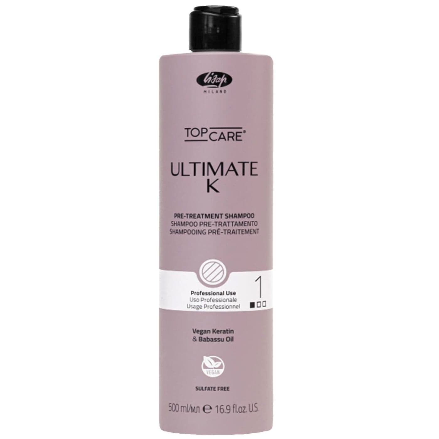 Top Care Ultimate-K, Step 1, szampon pre-treatment