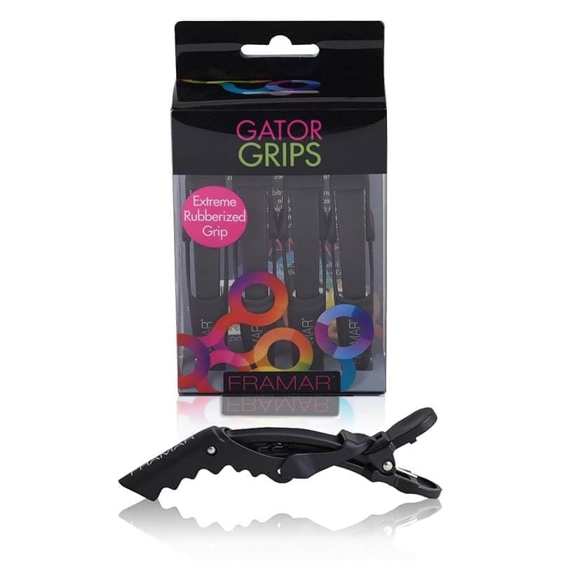 Gator Grips, klipsy do włosów, czarne