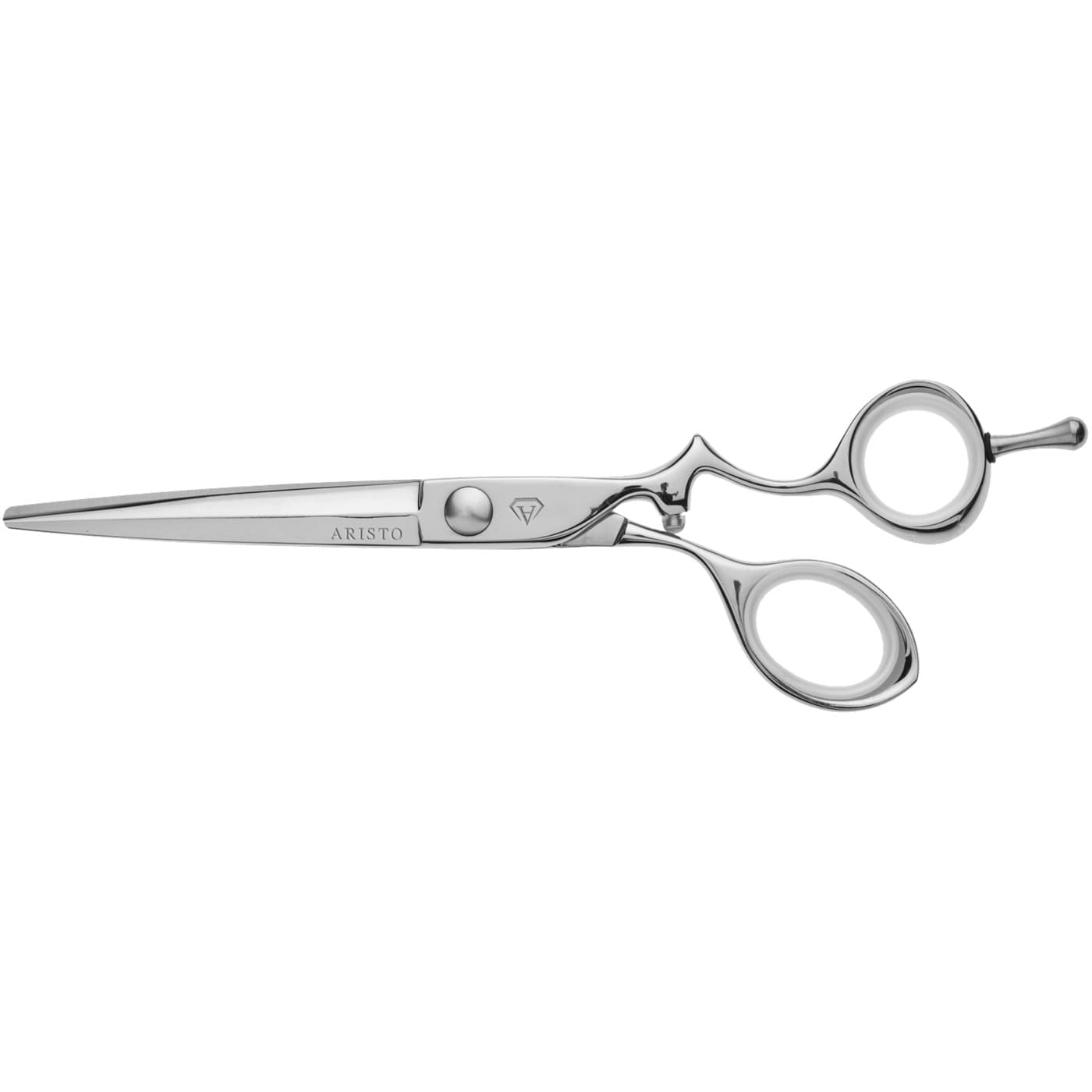 Cut Like a Diamond Nao, nożyczki fryzjerskie offsetowe 6.5", stal kobaltowa, precyzyjne cięcie, ergonomiczne