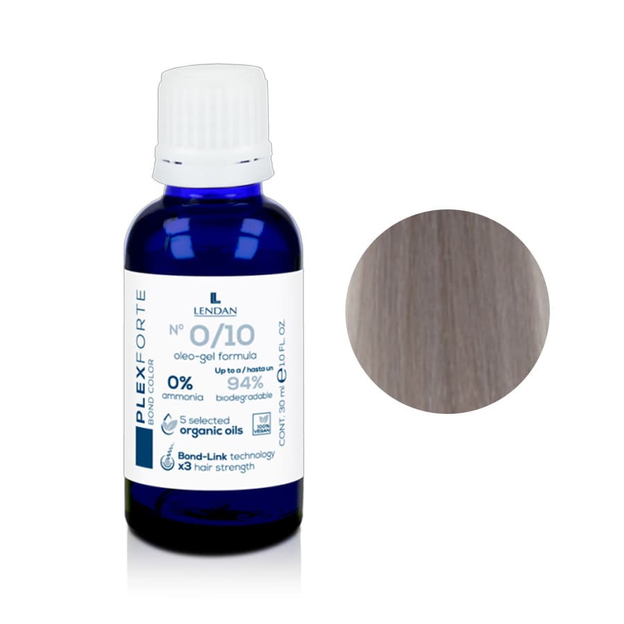 Plex Forte Bond Color, toner do włosów do trwałej lub półtrwałej koloryzacji, 0/10