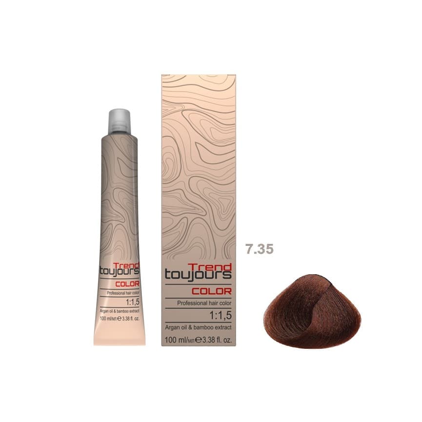 Professional Color Care, farba do włosów, 7.35