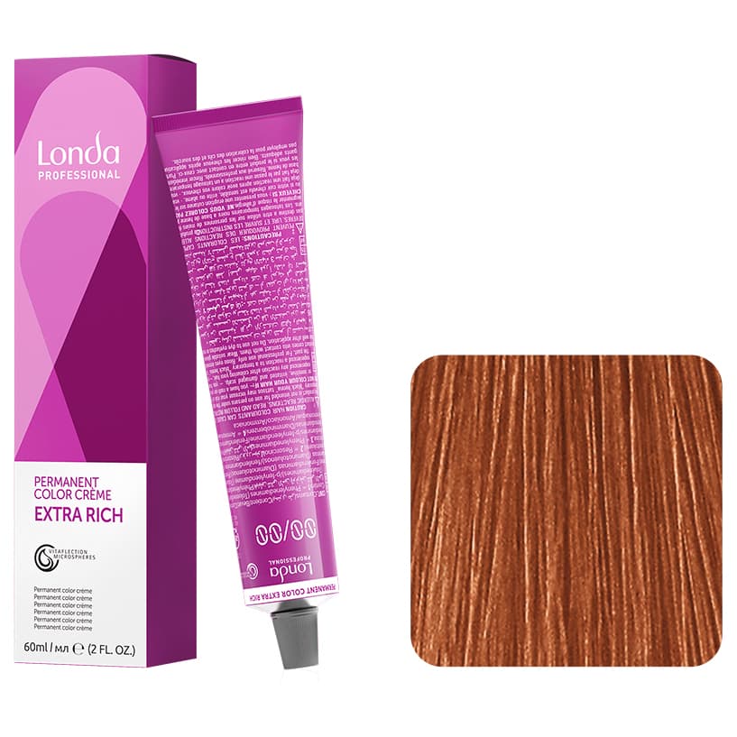 Londa Color Permanent, farba do włosów, 8/44