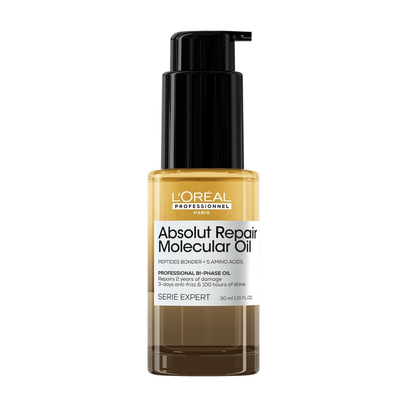 Absolut Repair Molecular | Dwufazowy olejek do włosów zniszczonych