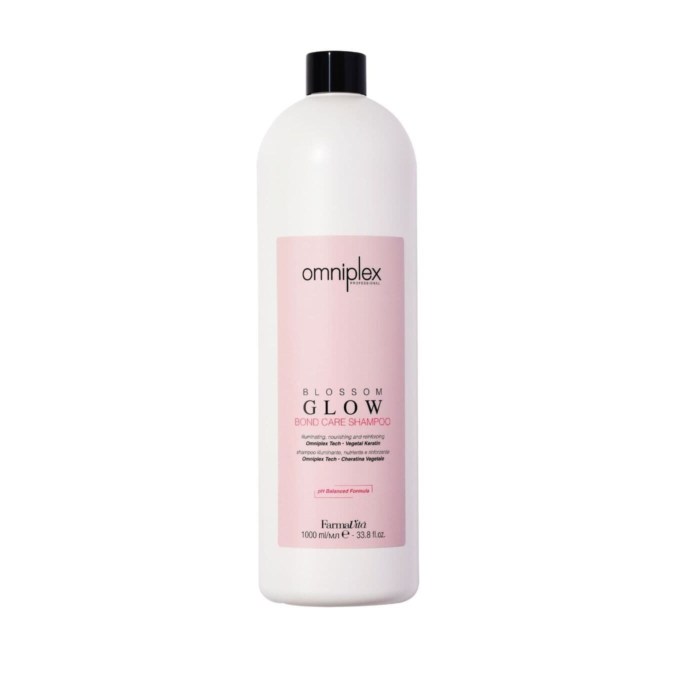 Omniplex Blossom Glow Bond Care Shampoo, szampon wzmacniający wiązania