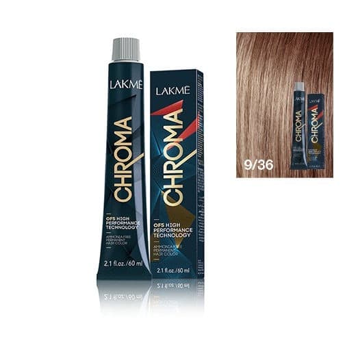 Chroma, farba do włosów o łagodnej formule, 9/36