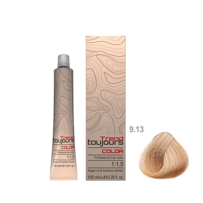 Professional Color Care, farba do włosów, 9.13