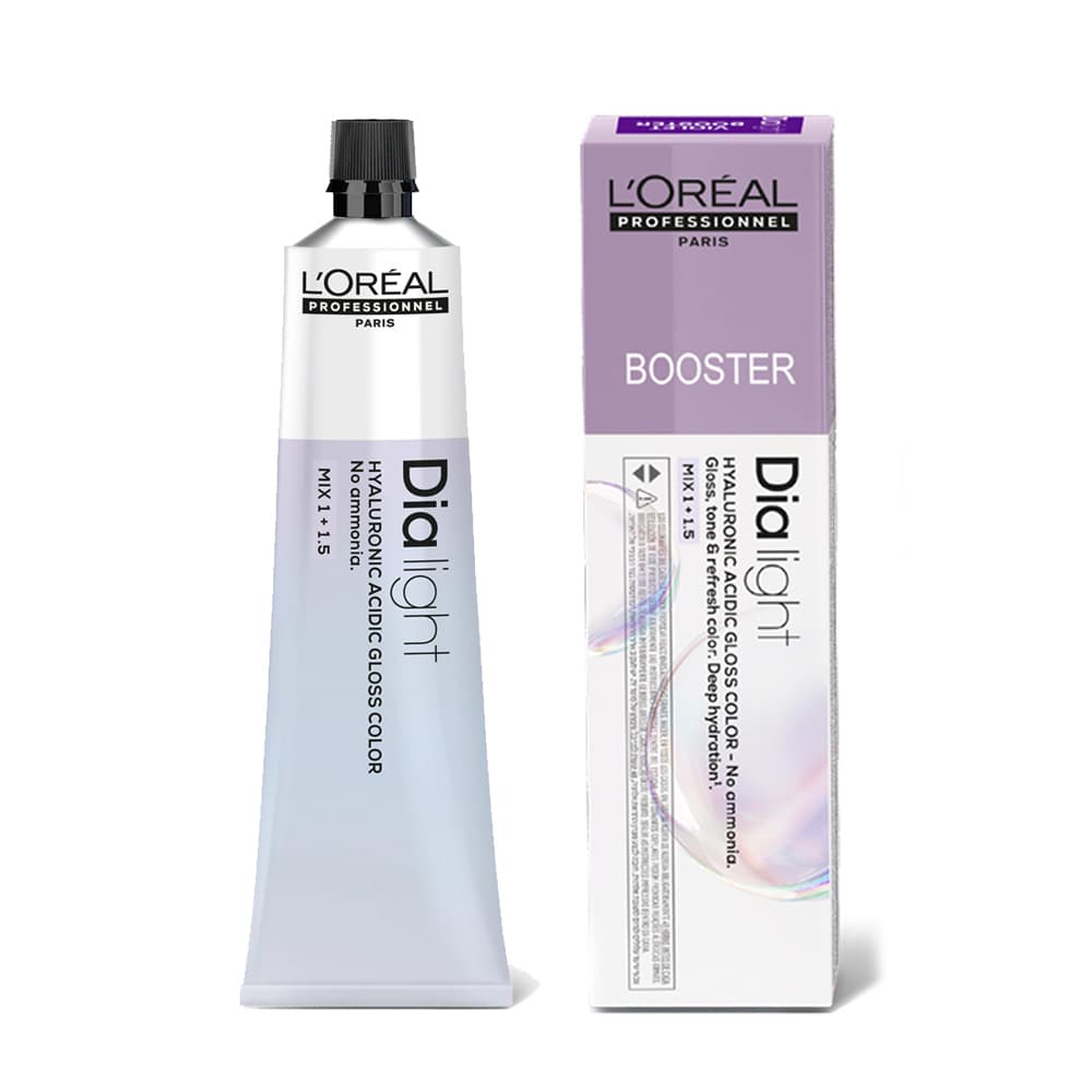 Loreal Dia Light, krem koloryzujący z kompleksem hialuronowym, booster fioletowy
