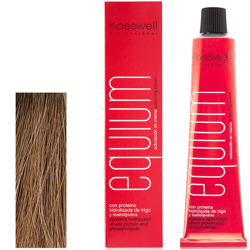Equium 8.1, Profesjonalna farba do włosów, Jasny popielaty blond