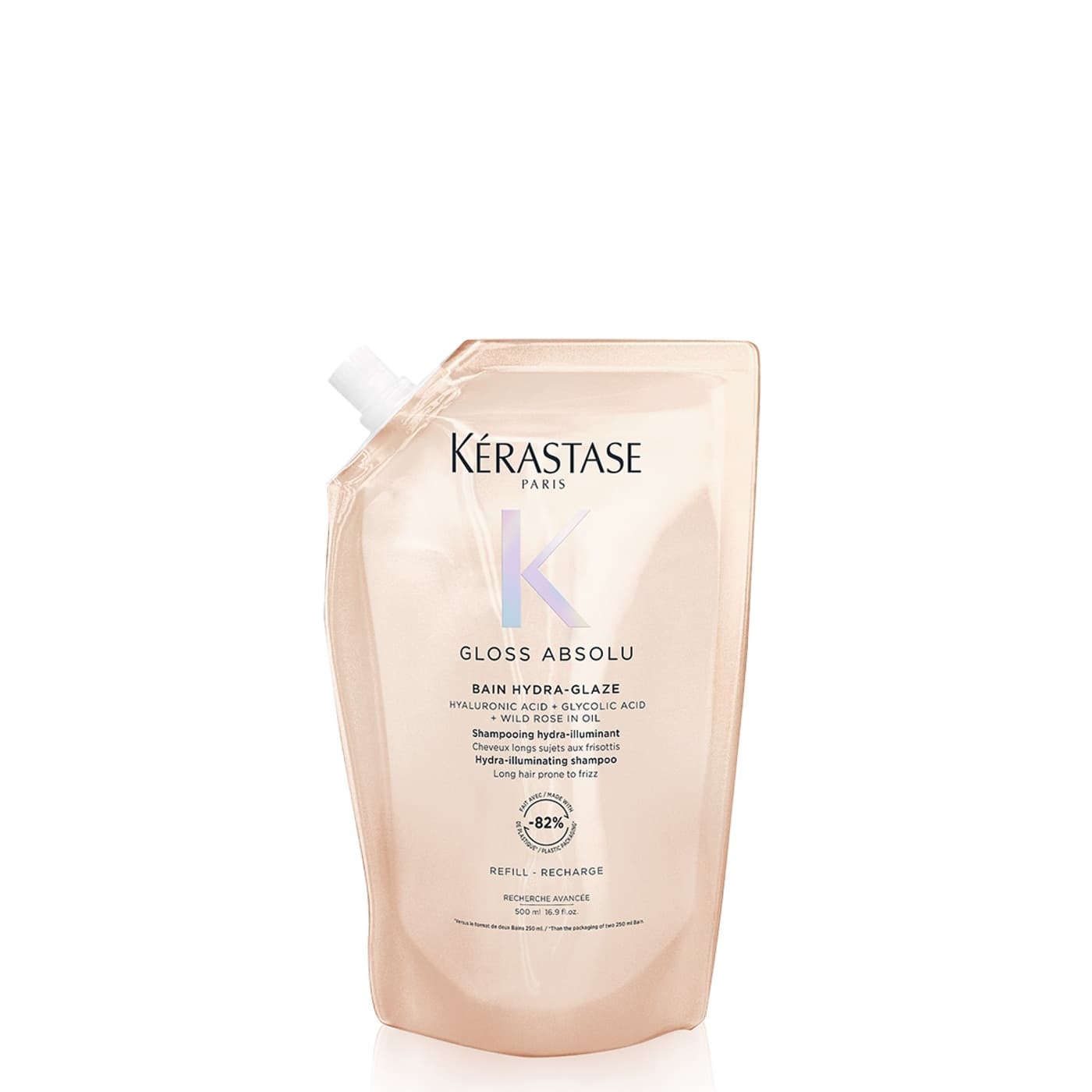 GLOSS ABSOLU BAIN HYDRA GLAZE Nabłyszczająco - wygładzający szampon do włosów REFILL