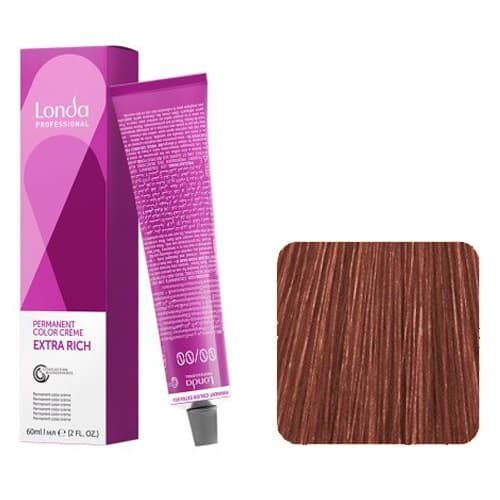 Londa Color Permanent, farba do włosów, 7/41