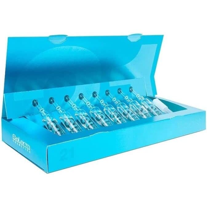 21 Boost Botox Effect, zestaw ampułek wzmacniająca włókno włosów