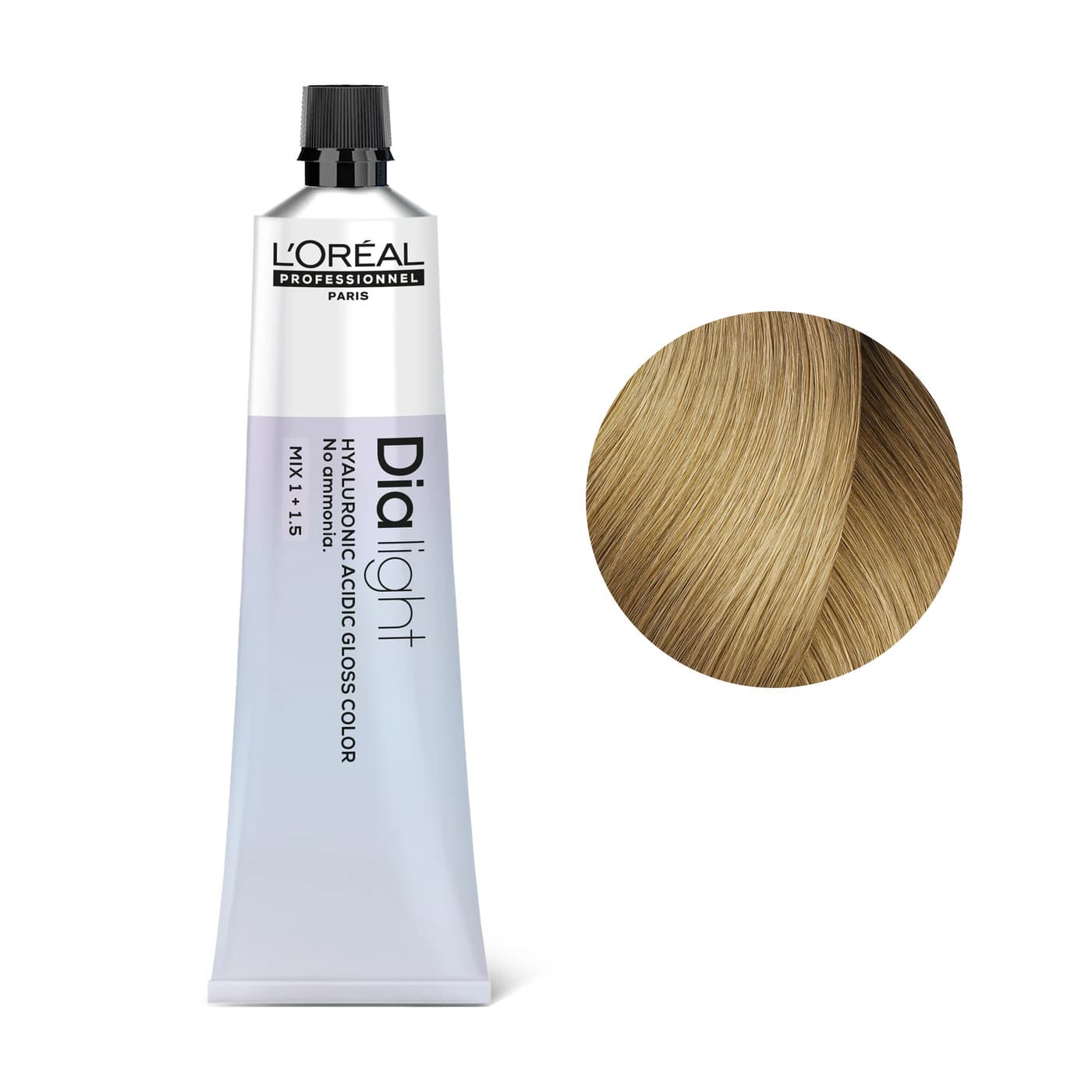 Loreal Dia Light, krem koloryzujący z kompleksem hialuronowym, 9.3