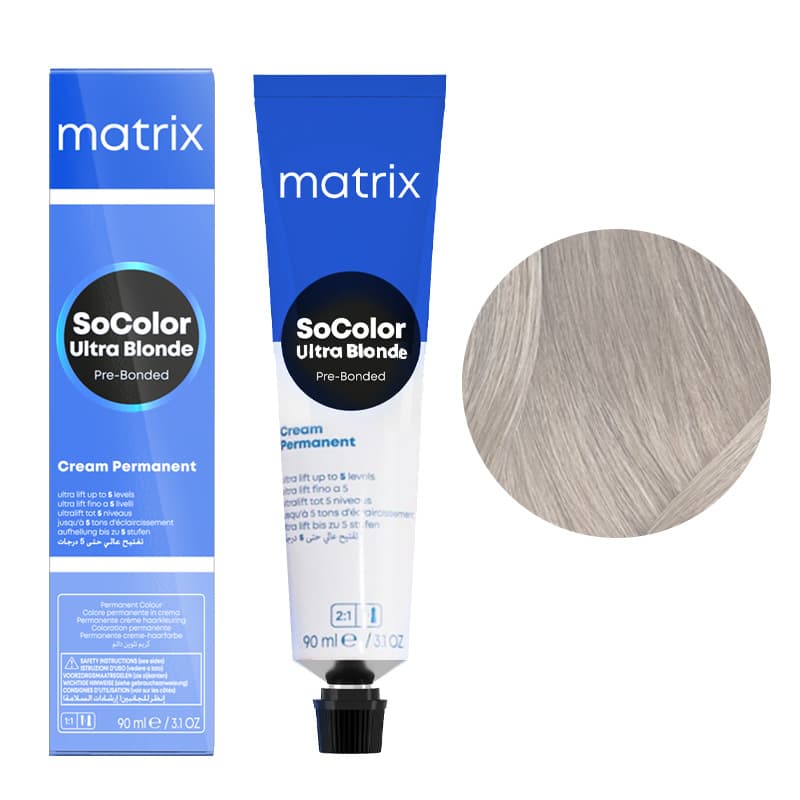 SoColor Ultra Blonde, ekstra rozjaśniająca farba do włosów z technologią Pre-Bonded, UL-NV+