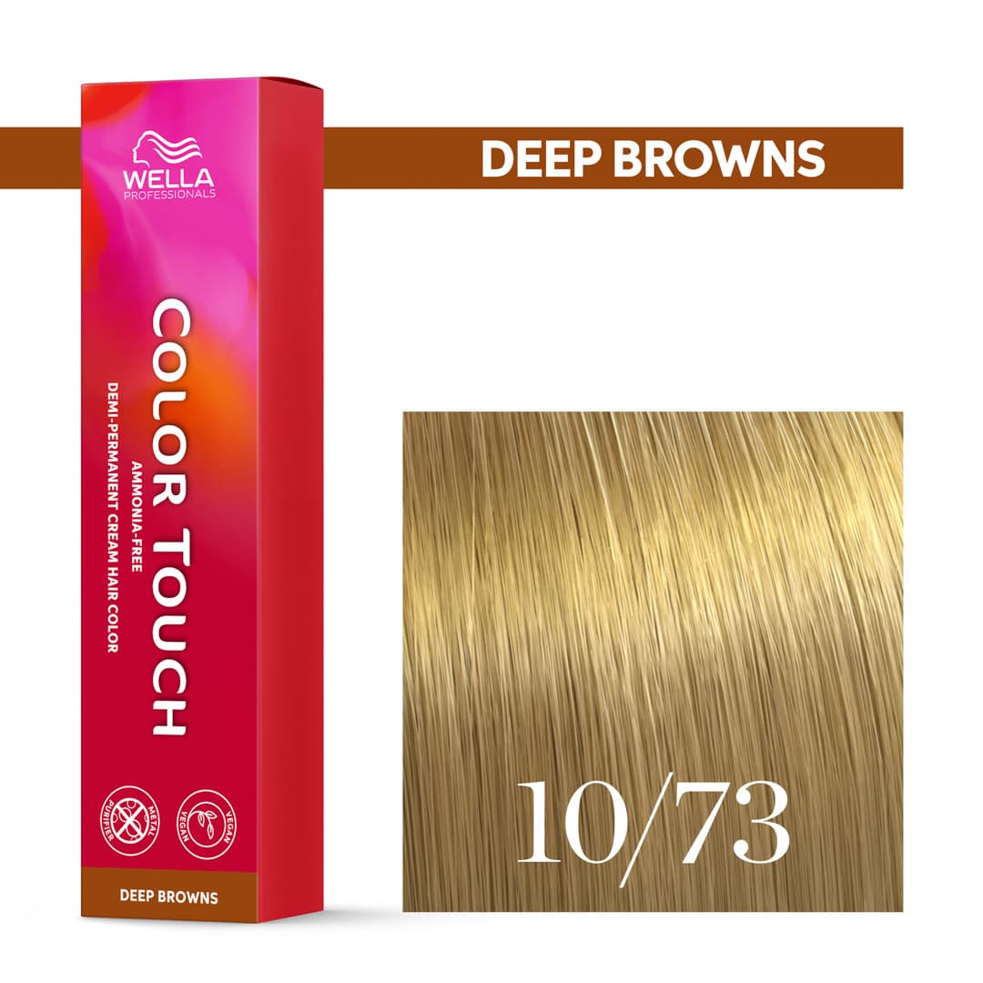Wella Color Touch, krem tonujący bez amoniaku, 10/73
