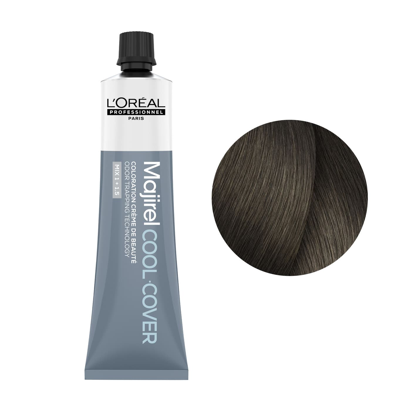 Loreal Majirel Cool Cover, farba do włosów, chłodne odcienie, CC 6