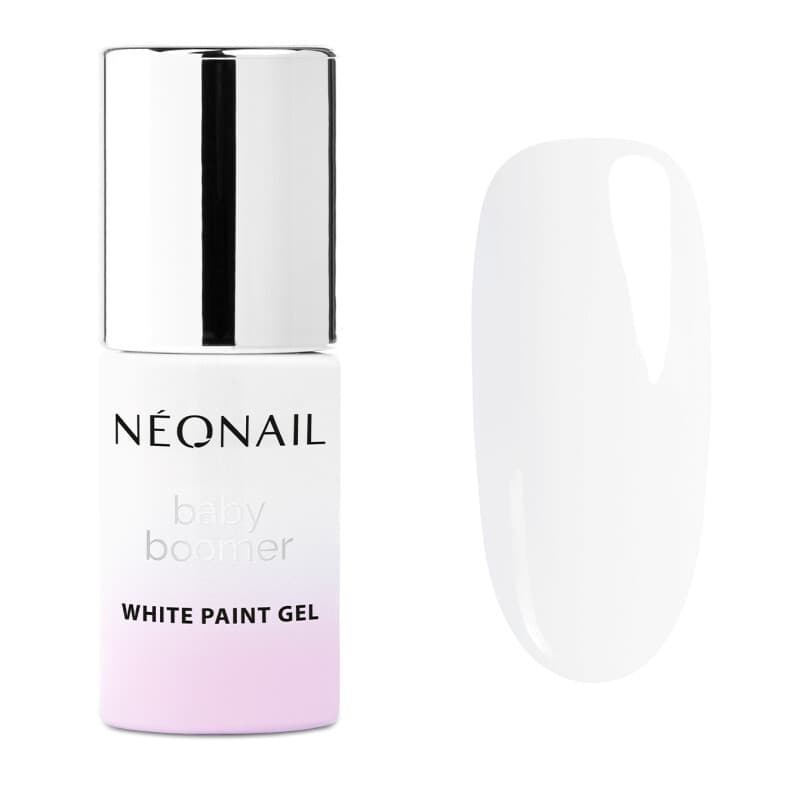 Baby Boomer White Paint Gel, żel do zdobień