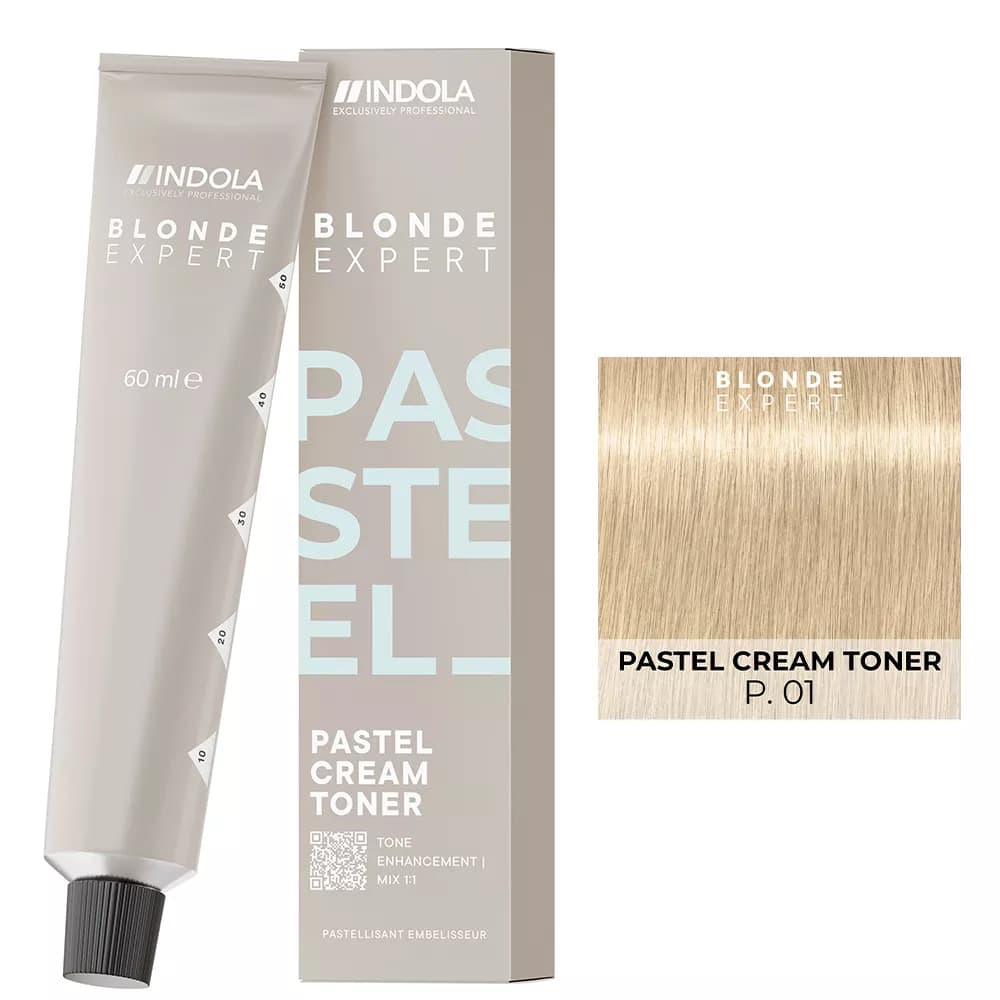 Blonde Expert Pastel Cream, pastelowy toner w kremie, P.01