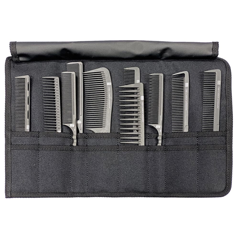 zestaw 10 grzebieni w etui