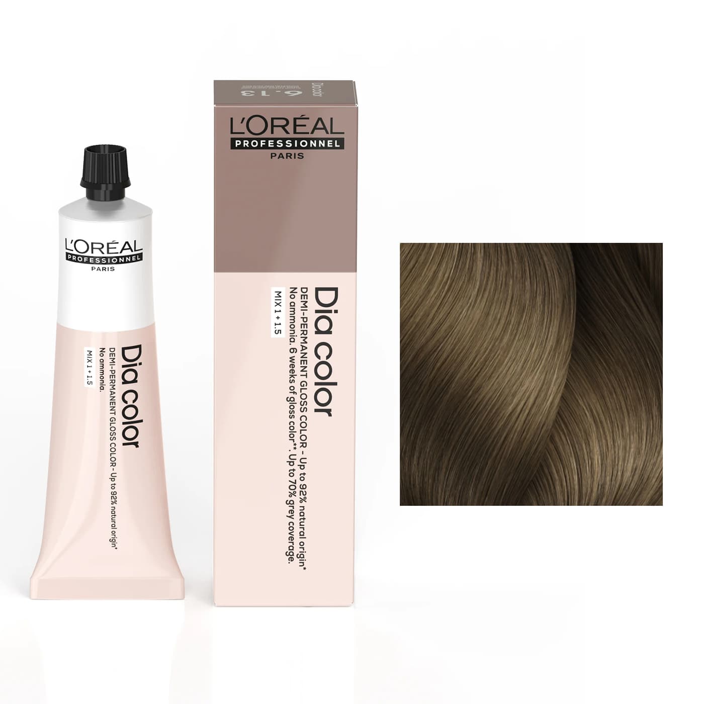 Loreal Dia Color, koloryzacja ton w ton, 8.13