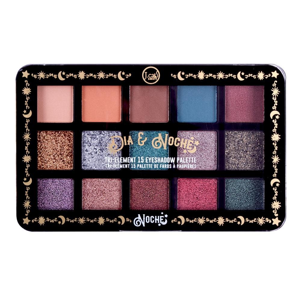 Dia-Noche Tri-Element 15 eyeshadow palette, paleta cieni do oczu, Noche