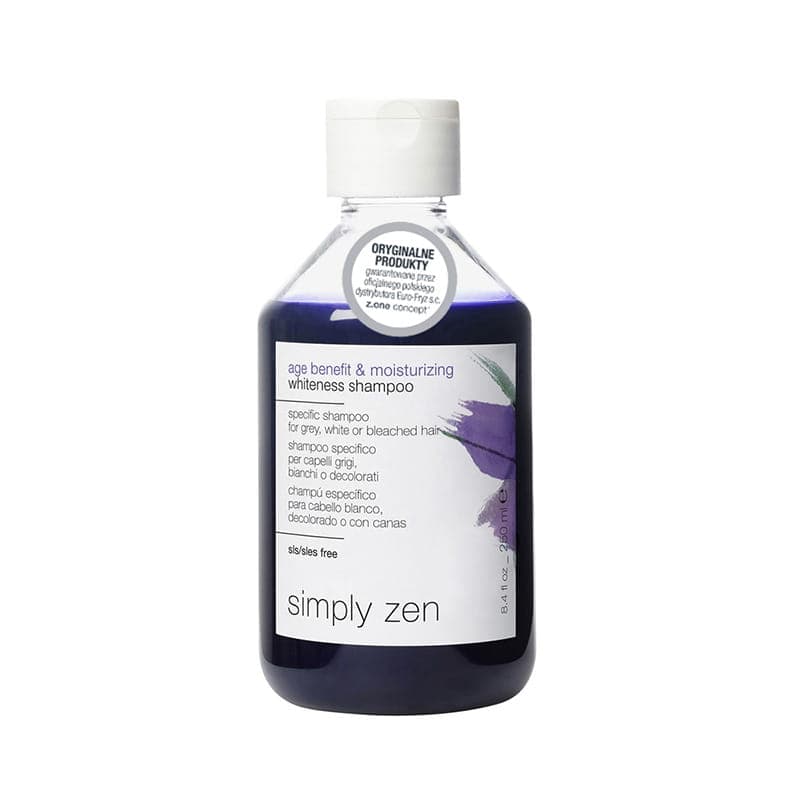 Age Benefit&Moisturizing Whiteness Shampoo, szampon do włosów siwych, białych i rozjaśnionych