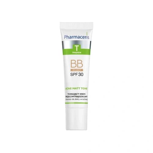 Pharmaceris T Acne Matt Tone Mineralny Tonujący krem przeciwtrądzikowy 01 LIGHT