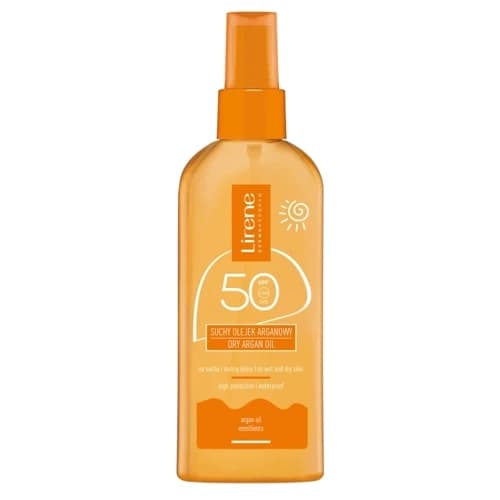 Lirene Suchy olejek arganowy na skórę SPF50