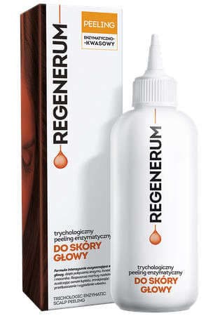Regenerum trychologiczny peeling enzymatyczny do skóry głowy
