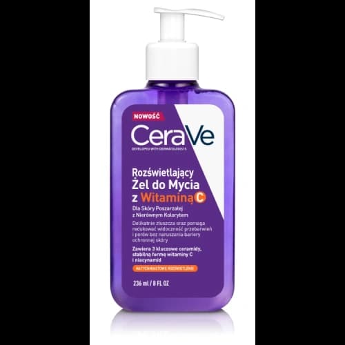 Cerave Rozświetlający żel do mycia z witaminą C
