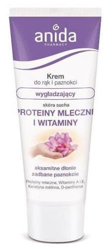 Anida Krem do rąk i paznokci proteiny mleczne i witaminy