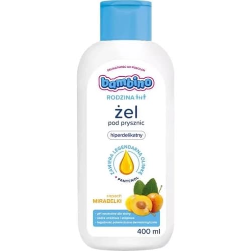 Bambino Rodzina Żel pod prysznic o zapachu mirabelki