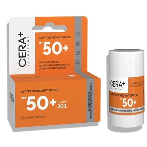 CERA+ Solutions Sztyft dla dorosłych i dzieci ochronny SPF50