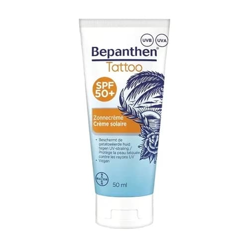 Bepanthen Tattoo Krem przeciwsłoneczny SPF 50+
