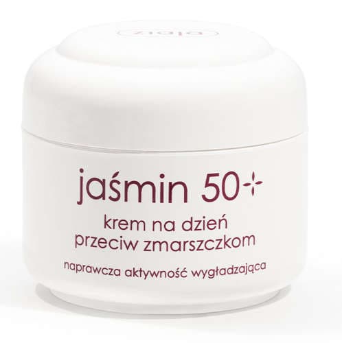Jaśmin w kremie 50+ przeciw zmarszczkom na dzień