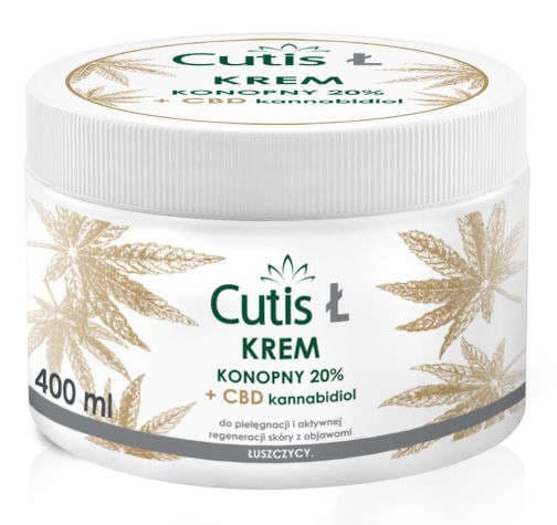 Cutis Ł krem konopny 20% + CBD