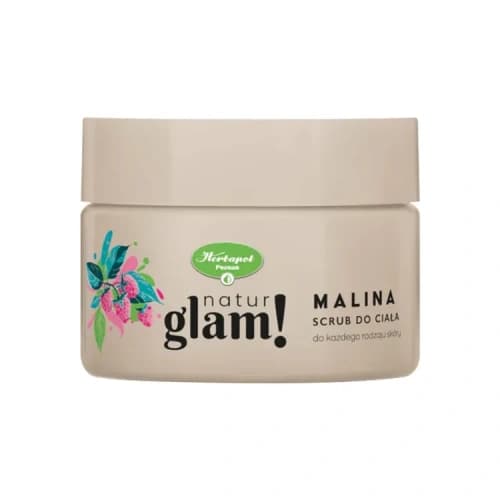 NaturGlam! Malina Scrub do ciała