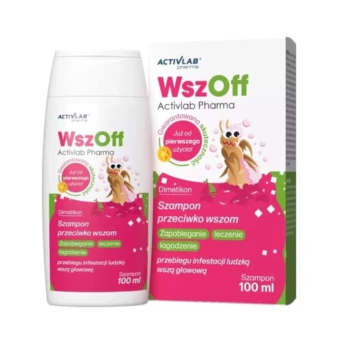 WszOff szampon do włosów przeciwko wszom