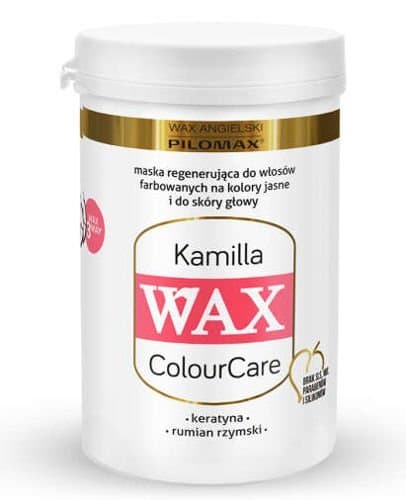 WAX Pilomax Kamilla ColourCare maska do włosów farbowanych na jasne kolory