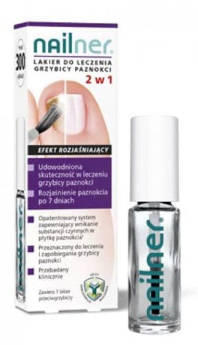 Nailner lakier do leczenia grzybicy paznokci 2w1