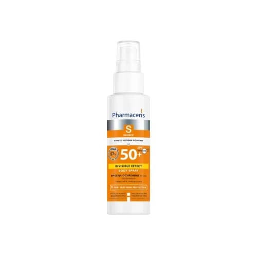 Pharmaceris S invisible Effect Body Spray emulsja ochronna do ciała SPF 50+ dla dorosłych i dzieci