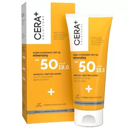 CERA+ Solutions Krem ochronny SPF50 mineralny