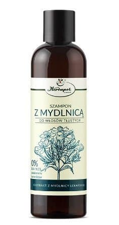 Szampon do włosów tłustych z mydlnicą lekarską