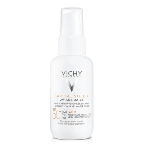 Capital Soleil UV-Age Daily SPF50+ Fluid koloryzujący przeciw fotostarzeniu skóry