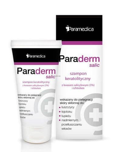 PARADERM SALIC Szampon keratolityczny