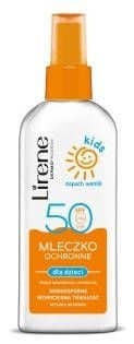 Lirene Kids Mleczko ochronne dla dzieci SPF50 zapach wanilii