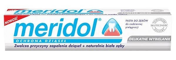 MERIDOL Delikatne wybielanie pasta do zębów
